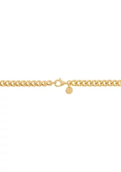 Best Pirce ❤️ White Topaz Station Necklace in Gold Over Sterling Silver by Belk & Co. 🎁 -DealsBelk & Co. Store Belk 22268