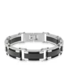 New ⌛ Men's Stainless Steel Bracelet with Cable by Belk & Co. 🧨