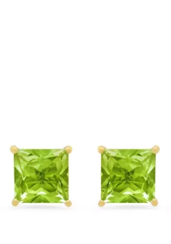 Promo ⭐ 2.5 ct. t.w. Peridot Stud Earrings by Belk & Co. 🎁 -DealsBelk & Co. Store Belk 22448