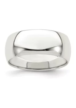 Best Sale ✨ Sterling Silver Half-Round Band by Belk & Co. 🤩