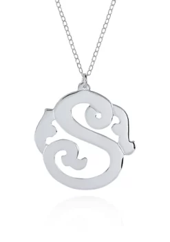 Best Sale 🌟 Sterling Silver Monogram Necklace by Belk & Co. ✨ -DealsBelk & Co. Store Belk 225