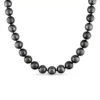 Cheap 🤩 9-11 MM Tahitian Cultured Pearl Graduated Strand Necklace with 14K White Gold Ball Clasp by Belk & Co. 👍