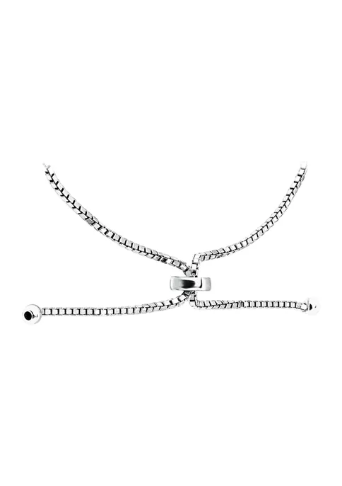 Cheap ๐ฏ 2.31 ct. t.w. Blue Topaz and Diamond Bolo Bracelet, Sterling Silver by Belk & Co. ๐ 2 Cheap ๐ฏ 2.31 ct. t.w. Blue Topaz and Diamond Bolo Bracelet, Sterling Silver by Belk & Co. ๐ - Image 2