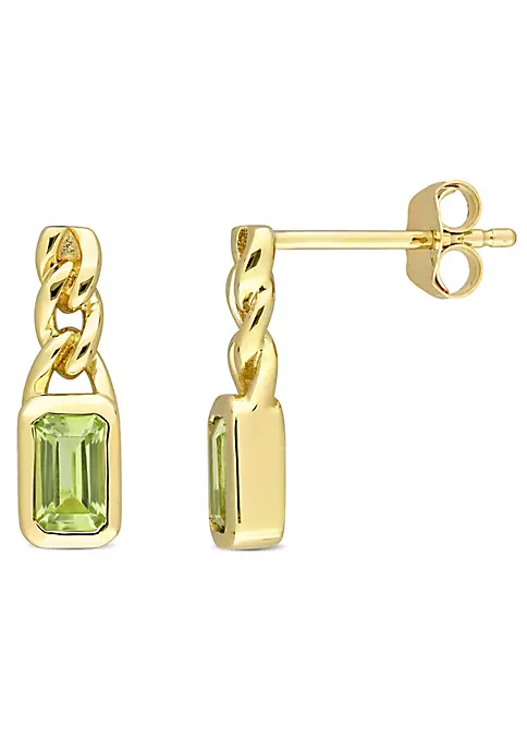 Deals ๐ฅฐ 5/8 CT TGW OCTagon Peridot Link Drop Earrings in 10k Yellow Gold by Belk & Co. โจ 5 Deals ๐ฅฐ 5/8 CT TGW OCTagon Peridot Link Drop Earrings in 10k Yellow Gold by Belk & Co. โจ - Image 5