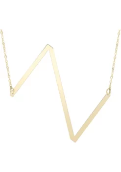 Cheapest 🎁 14 Karat Yellow Gold Initial-Z Necklace by Belk & Co. ❤️ -DealsBelk & Co. Store Belk 22552