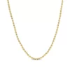 Best Pirce ❤️ 18k Yellow Gold Plated Sterling Silver Oval Ball Chain Necklace by Belk & Co. 🌟