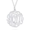 Buy 😉 Sterling Silver Mom Monogram Pendant by Belk & Co. 🎁
