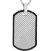 Coupon ✨ Stainless Steel 🦮 Dog Tag Pendant Necklace with Texture by Belk & Co. 🥰