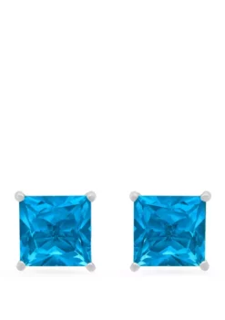 Buy 🧨 3 ct. t.w. Swiss Blue Topaz Stud Earrings by Belk & Co. 😍 -DealsBelk & Co. Store Belk 22765