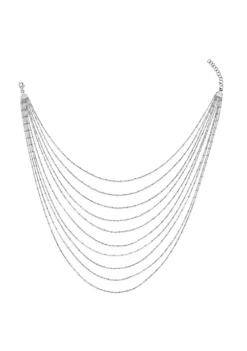 New 🔥 Multi-Strand Chain Necklace in Sterling Silver, 16" by Belk & Co. 🎁 -DealsBelk & Co. Store Belk 22770