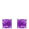 Brand new ⭐ Amethyst Stud Earrings by Belk & Co. 🔔