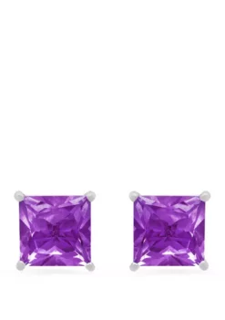 Brand new โญ Amethyst Stud Earrings by Belk & Co. ๐