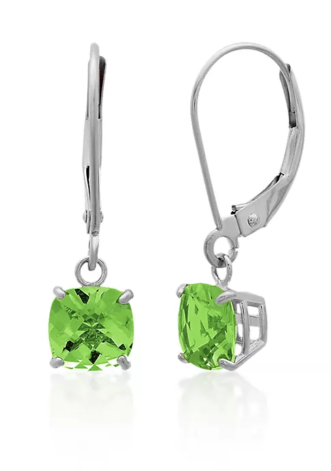 Best Pirce ๐ฅ 10k White Gold Peridot Earrings by Belk & Co. ๐ 2 Best Pirce ๐ฅ 10k White Gold Peridot Earrings by Belk & Co. ๐ - Image 2