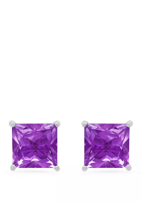 Brand new โญ Amethyst Stud Earrings by Belk & Co. ๐ 3 Brand new โญ Amethyst Stud Earrings by Belk & Co. ๐ - Image 3