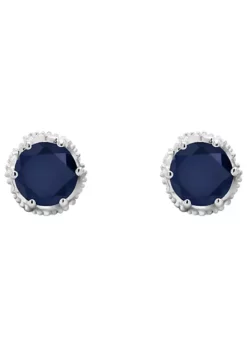 Best reviews of 🛒 Sterling Silver 5mm Round Sapphire Stud Earrings by Belk & Co. 🛒 -DealsBelk & Co. Store Belk 22864
