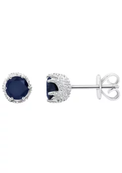 Best reviews of 🛒 Sterling Silver 5mm Round Sapphire Stud Earrings by Belk & Co. 🛒 -DealsBelk & Co. Store Belk 22866