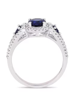 Buy ๐ 1.29 ct. t.g.w. Created Blue Sapphire and 1/3 ct. t.w. Diamond 3-Stone Ring in 10K White Gold by Belk & Co. โ 9 Buy ๐ 1.29 ct. t.g.w. Created Blue Sapphire and 1/3 ct. t.w. Diamond 3-Stone Ring in 10K White Gold by Belk & Co. โ -DealsBelk & Co. Store Belk 22898