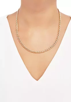 Buy ⌛ Diamond Cut Chain Necklace in 10k Yellow Gold by Belk & Co. 🛒 -DealsBelk & Co. Store Belk 22983