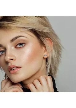 Deals ❤️ 1/2 ct. t.g.w. London Blue Topaz Stud Earrings in 10K White Gold by Belk & Co. 🤩 -DealsBelk & Co. Store Belk 23113