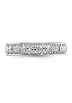 Hot Sale ⌛ Sterling Silver Stackable Expressions Aquarius Zodiac Ring by Belk & Co. ✨ -DealsBelk & Co. Store Belk 23188