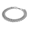 Discount 🛒 Stainless Steel 10 Millimeter Gourmette Chain Bracelet, 9 Inch by Belk & Co. 😍