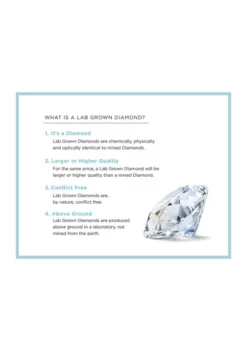 Hot Sale 😀 Grown With Love 3/4 ct. t.w. Lab Grown Diamond Solitaire Ring in 14K Yellow Gold by Belk & Co. 🔥 -DealsBelk & Co. Store Belk 23197