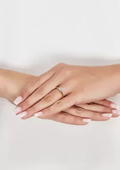 Hot Sale 😀 Grown With Love 3/4 ct. t.w. Lab Grown Diamond Solitaire Ring in 14K Yellow Gold by Belk & Co. 🔥 -DealsBelk & Co. Store Belk 23198