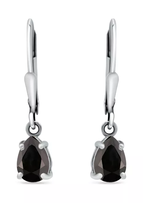 New 🔔 1.62 ct. t.w. Sapphire Lever Back Earrings in Sterling Silver by Belk & Co. ❤️ 1 New 🔔 1.62 ct. t.w. Sapphire Lever Back Earrings in Sterling Silver by Belk & Co. ❤️