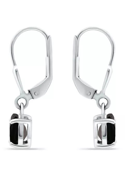 New 🔔 1.62 ct. t.w. Sapphire Lever Back Earrings in Sterling Silver by Belk & Co. ❤️ 2 New 🔔 1.62 ct. t.w. Sapphire Lever Back Earrings in Sterling Silver by Belk & Co. ❤️ - Image 2