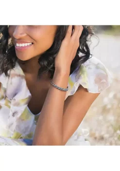 Cheapest 🎁 6-7MM Black Freshwater Cultured Pearl Bangle in Sterling Silver by Belk & Co. 😉 -DealsBelk & Co. Store Belk 23379