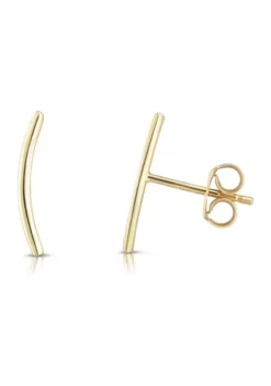 Cheap 🎁 14KY ARCHED EARRING by Belk & Co. 🔔