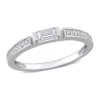 Cheap 🤩 3/8 ct. t.w. Created Moissanite Anniversary Band in Sterling Silver by Belk & Co. 🔥