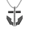 Coupon 😀 Men's Stainless Steel Anchor Pendant by Belk & Co. 🔥