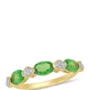 Cheap 🔥 1.68 ct. t.w. Tsavorite and 1/10 ct. t.w. Diamond Ring in 14K Yellow Gold by Belk & Co. 😍