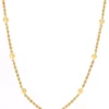 Best reviews of 🎁 Rope Chain Necklace in 14K Yellow Gold by Belk & Co. 🔔