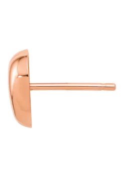 Outlet 🎉 14K Rose Gold Polished Heart Post Earrings by Belk & Co. 😉 -DealsBelk & Co. Store Belk 23665