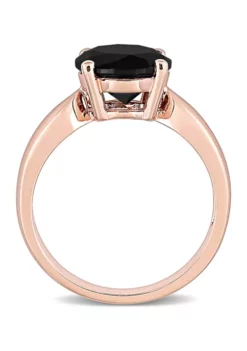 Cheap 🔔 3 ct. t.w. Black Diamond Solitaire Engagement Ring in 10k Rose Gold by Belk & Co. ⭐ -DealsBelk & Co. Store Belk 23715