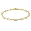 Best Pirce 👏 3.5MM Oval Link Bracelet in 18k Yellow Gold Plated Sterling Silver, 9 by Belk & Co. 👏