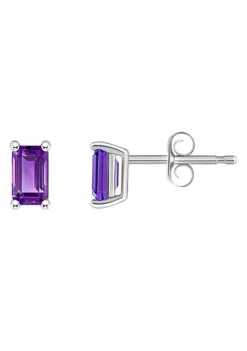 Best reviews of ⌛ 14K Gold 5x3 Emerald Cut Amethyst Earrings by Belk & Co. ❤️ -DealsBelk & Co. Store Belk 23904
