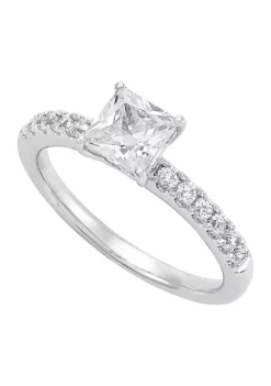 Cheapest 🌟 1.25 ct. t.w. Lab Created Diamond Ring in 14K White Gold by Belk & Co. 🥰 -DealsBelk & Co. Store Belk 23962