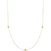 Deals ⭐ Dice Chain Necklace in 14k Yellow Gold by Belk & Co. 🥰
