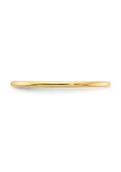 Outlet 🔥 14K Gold 1.2mm Half Round Stackable Band by Belk & Co. 🥰 -DealsBelk & Co. Store Belk 24016