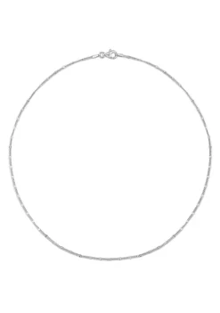 New 🛒 Double Curb Link Chain Necklace in Sterling Silver, 16" by Belk & Co. 🛒 -DealsBelk & Co. Store Belk 24056