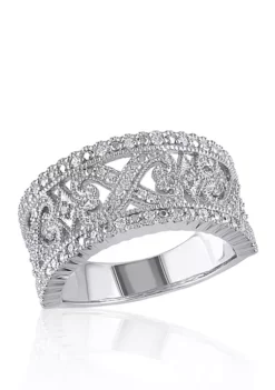 New ✔️ X-SS DIA BAND OPEN HRTS by Belk & Co. ❤️ -DealsBelk & Co. Store Belk 24087