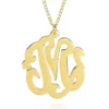 Cheapest ❤️ 10k Yellow Gold M Monogram Necklace by Belk & Co. 🔥