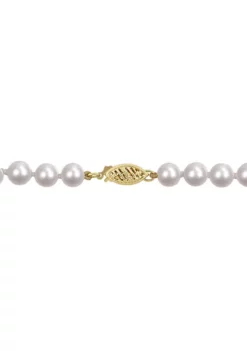 Coupon ๐คฉ 18" 6-6.5MM Japanese Akoya Cultured Pearl Necklace with 14K FE Clasp, AA Quality by Belk & Co. ๐ 9 Coupon ๐คฉ 18" 6-6.5MM Japanese Akoya Cultured Pearl Necklace with 14K FE Clasp, AA Quality by Belk & Co. ๐ -DealsBelk & Co. Store Belk 24148