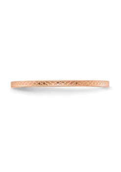 Best Sale 👏 10K Gold 1.2mm Criss-Cross Pattern Stackable Band by Belk & Co. ❤️ -DealsBelk & Co. Store Belk 24185