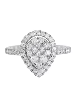 Best Sale 💯 1 ct. t.w. Diamond Engagement Ring in 10K White Gold by Belk & Co. 😀 -DealsBelk & Co. Store Belk 2426
