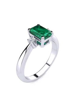 Wholesale ๐ฏ Lab Created 2 1/2cttw Octagon Shape Created Emerald and Diamond Ring In Sterling Silver by Belk & Co. ๐ 7 Wholesale ๐ฏ Lab Created 2 1/2cttw Octagon Shape Created Emerald and Diamond Ring In Sterling Silver by Belk & Co. ๐ -DealsBelk & Co. Store Belk 24385