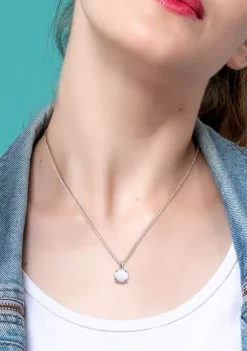Discount 🥰 4/5 CT TGW Opal Solitaire Pendant with Chain in Sterling Silver by Belk & Co. 🛒 10 Discount 🥰 4/5 CT TGW Opal Solitaire Pendant with Chain in Sterling Silver by Belk & Co. 🛒 -DealsBelk & Co. Store Belk 24502